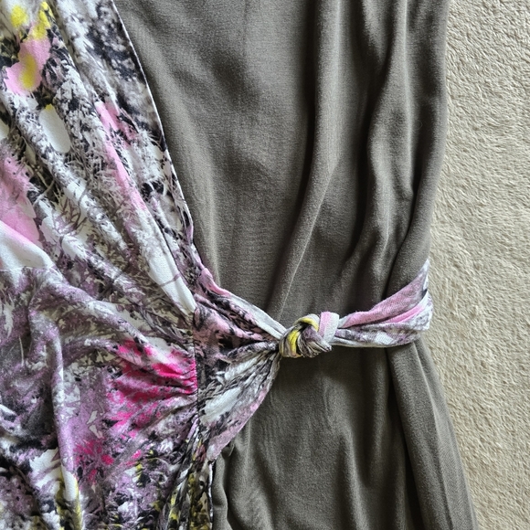 Anthropologie Leifsdottir Crushed Chroma Asymmetrical tank dress size medium - Picture 8 of 16